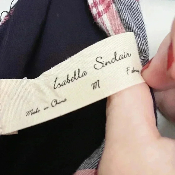 Anthropologie Dickens Plaid midi Dress‎ - Picture 3 of 5